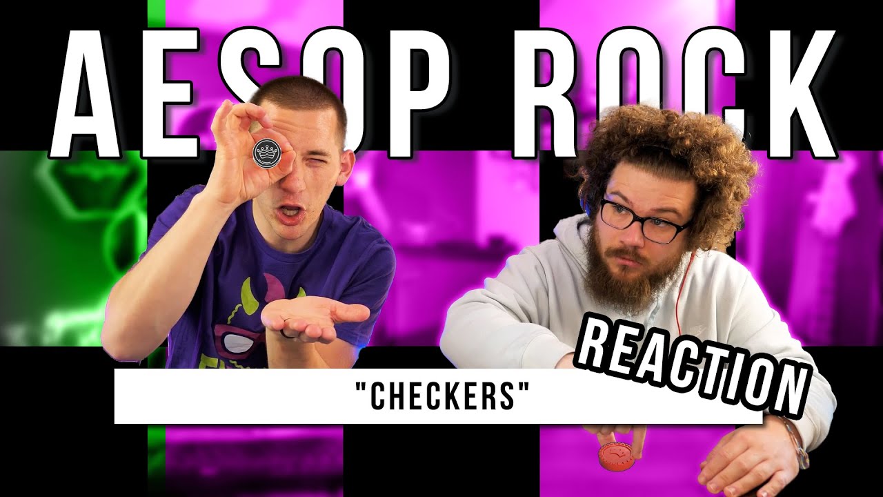 Did Anyone Understand This?! 😅 First Reaction to Aesop Rock "Checkers"
