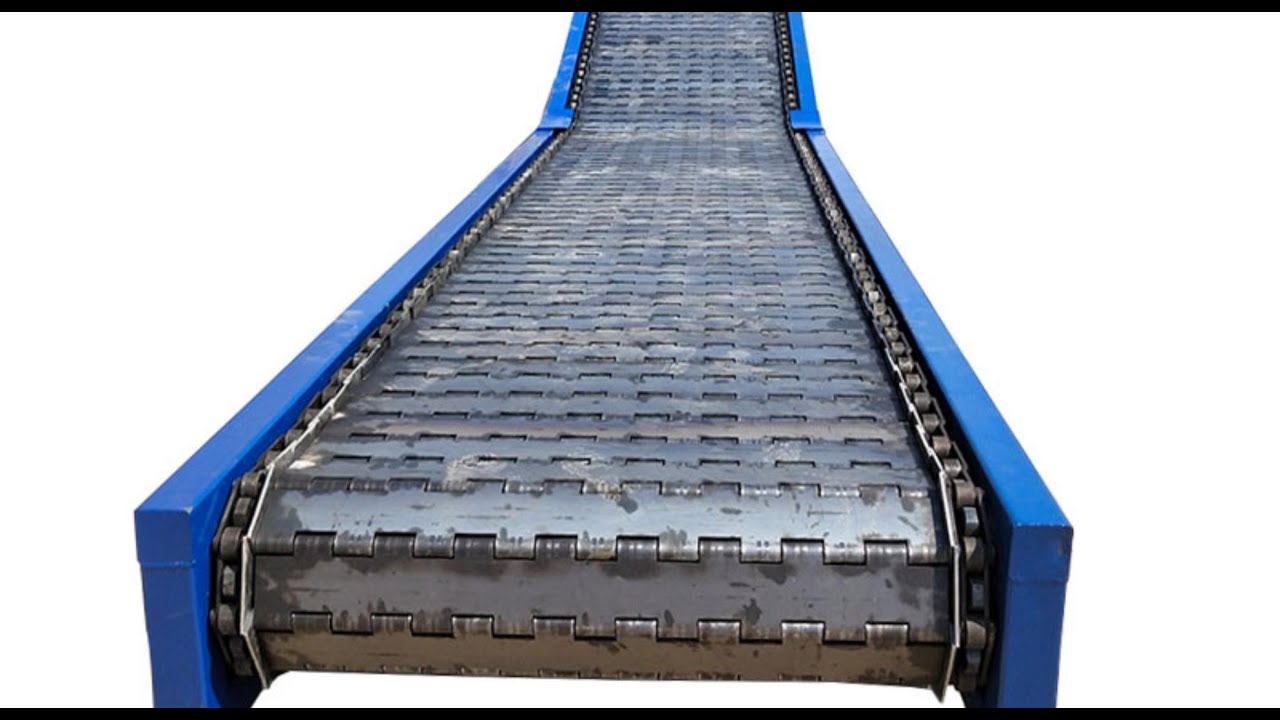 THE DURABLE USE LIFE SS SLAT CHAIN CONVEYOR