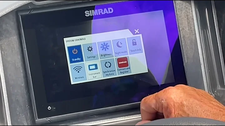Simrad Walkthrough & Placing Track