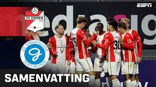 Rodney Kongolo Scoort Voor Het Eerst Dit Kalenderjaar👀 Samenvatting Fc Emmen - De Graafschap