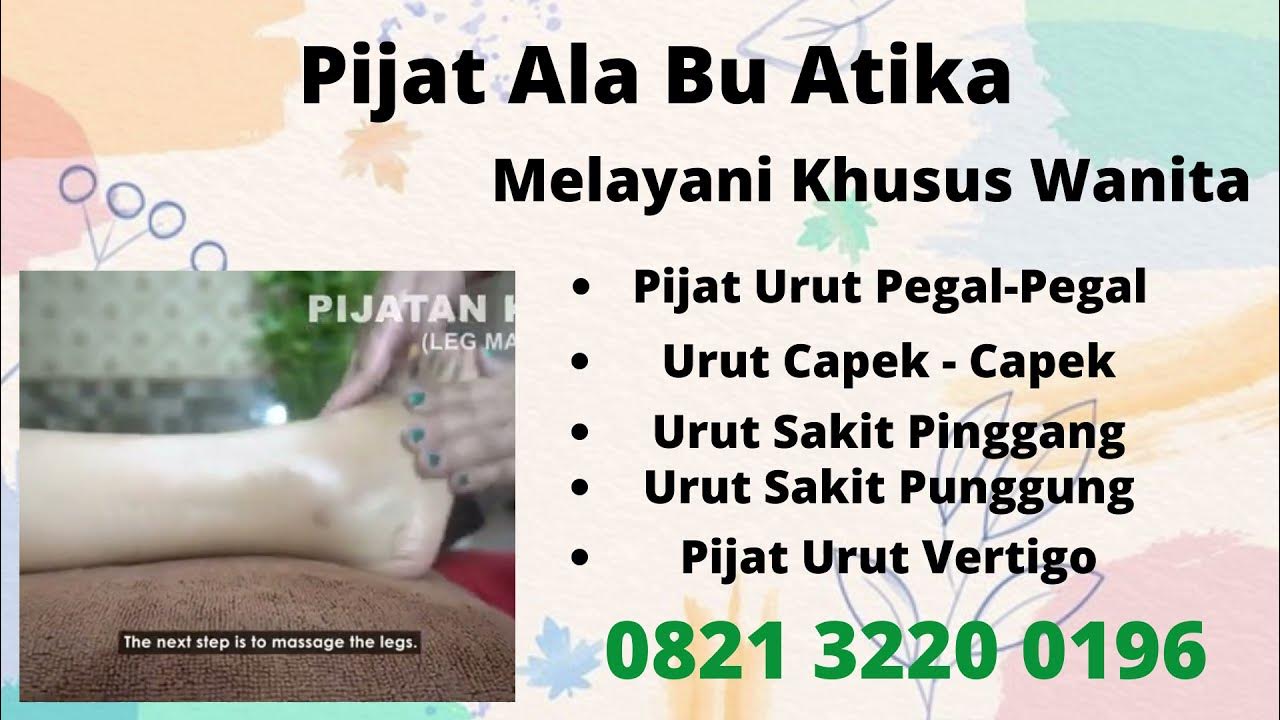 PijatPijet Pijat panggilan Tempat Pijat Urut PijatUrut Tradisional Jasa