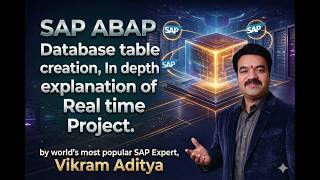 SAP ABAP Database table creation In depth Session