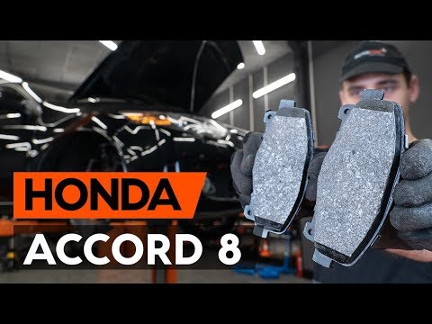 Βίντεο: Πώς αλλάζετε φρένα σε ένα Honda Accord του 2002;