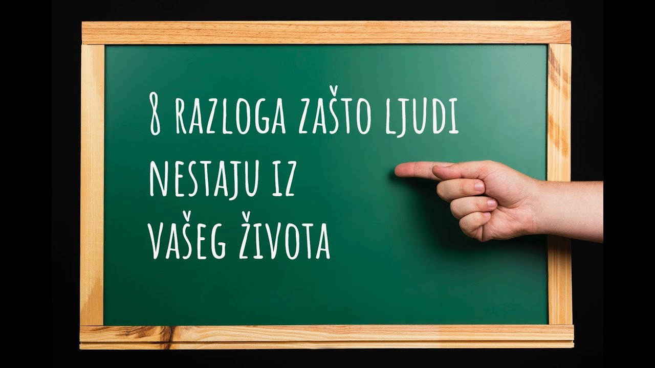 8 razloga zašto ljudi NESTAJU iz vašeg života / dr. sc. Elvira Mlivić (Filaks)
