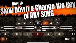 How to Slow Down and Change the Key of ANY Song! screenshot 4