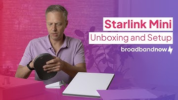 Starlink Mini Unboxing and Setup