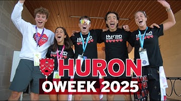 OWeek 2025 at Huron University!