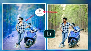 #lightroom photo editing and sanepseed background blur// best video