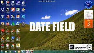 DATE FIELD (NETBEANS)