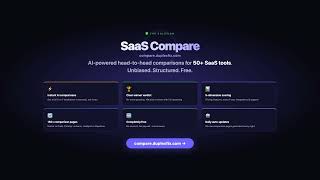 How to Compare SaaS Tools in 30 Seconds (Notion, ClickUp, HubSpot & 50 more) — Free
