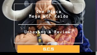 One Piece Mega WCF Kaido Unboxing & First look in 4K
