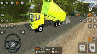 Simulador De Autocar Moderno🚍🚚Mod Dump Truck Caterpillar(Heavy Loaded)🚍🚚BUSSID🚍🚚Android ios Gameplay screenshot 2