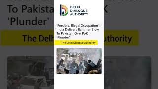 'Forcible, Illegal Occupation': India Delivers Hammer Blow To Pakistan Over PoK 'Plunder' #shorts