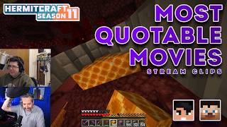 @cubfan &amp; @MCSkizzleman Talk About The Most Quotable Movies | Stream Clips | Hermitcraft Season 11