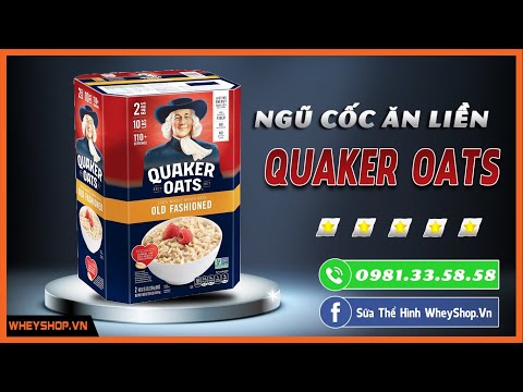 Video Review - Hướng Dẫn Sử Dụng Yến Mạch Quaker 10lbs (... - youtube