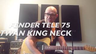 Video thumbnail of "Fender Twisted Tele Neck VS DiMarzio Twan King Neck  -  Real comparison of  two pickups"