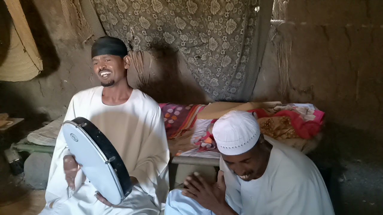 الشيخ الصافي الشيخ ابراهيم جلسه مع الشريف عثمان ابوكرد