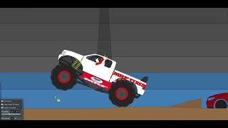 Algodoo Монстр Трак MRF Tyres #shorts