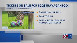 Tickets on sale for 'Eggstravaganzoo' in Nashville