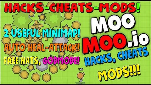 MOOMOO.IO HACKS, MODS, FREE HATS,GODMODE,UNBLOCKED,MINIMAP