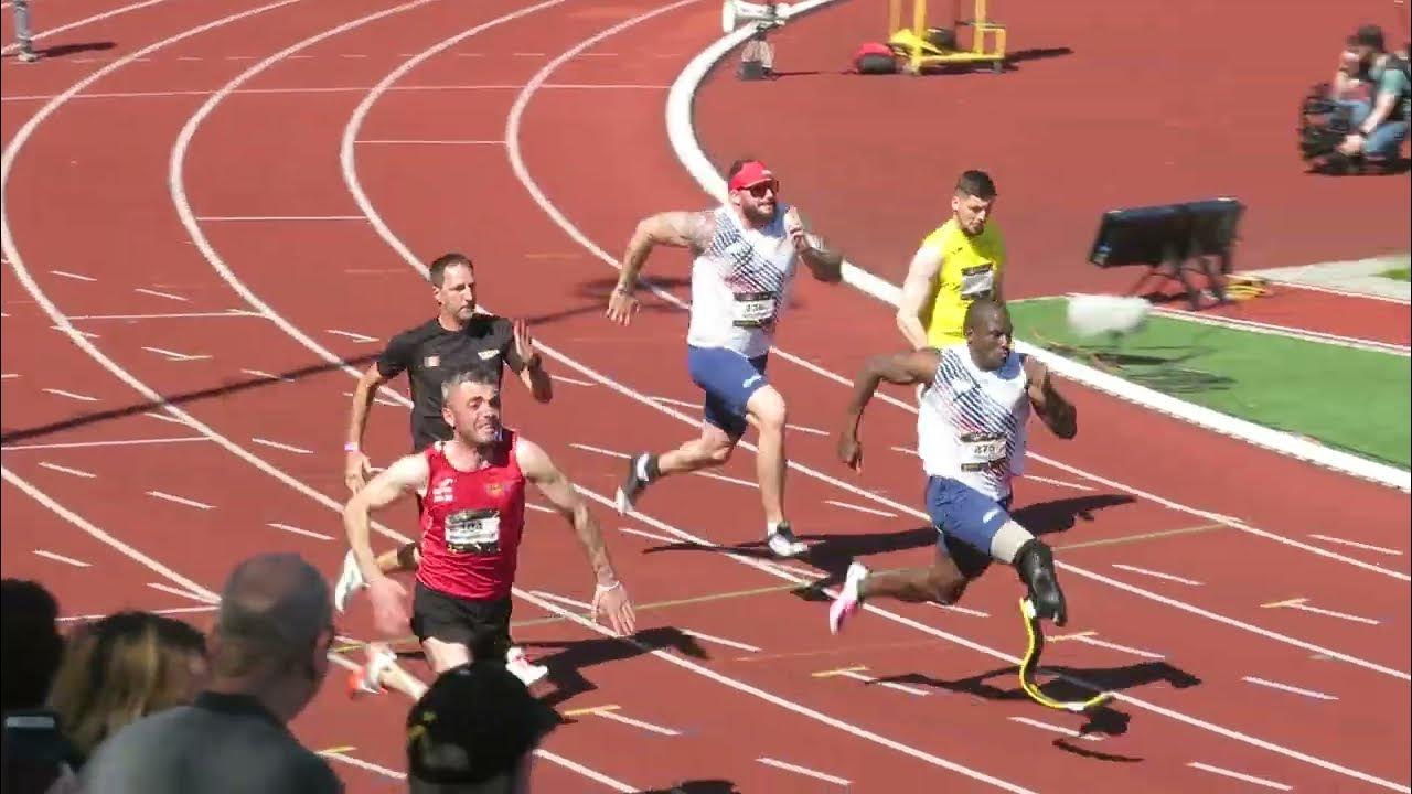 Invictus Games 2022 Atletiek 100 meter sprint mannen (18042022
