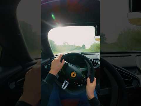 Behind the wheel of the #Ferrari12CilindriSpider. #Ferrari