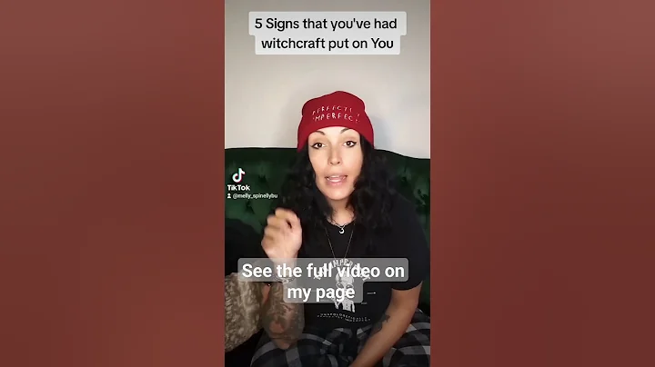 Has witchcraft been done on you!? #witchcraft #signs #ohno #spiritual #mellyspinelly