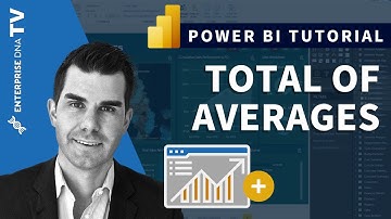 Calculate The Total Of Average Results In Power BI Using DAX