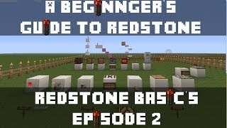 Redstone Basic's | Minecraft Xbox 360 & PS3 - Vertical Wiring & Transmission Circuits Explained !