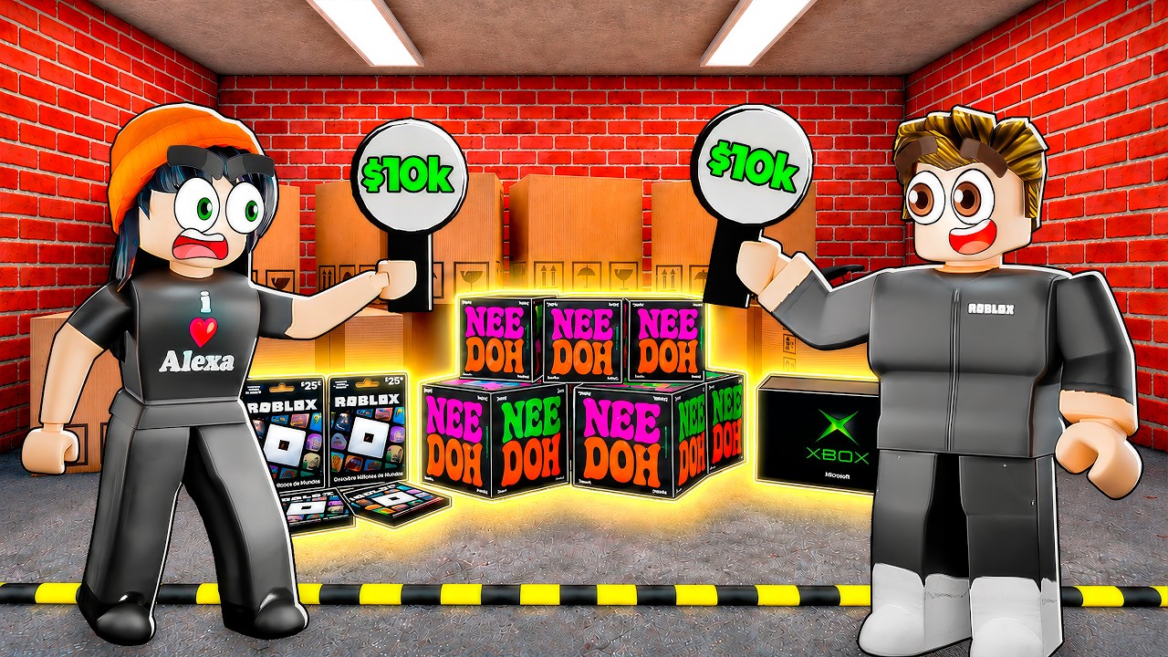 STORAGE WARS WITH ALEXA! (Roblox)