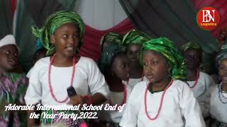 Grade 4 Presentation during the Adorable International School (AIS) Christmas Party