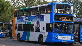 Route Visual | Stagecoach South East | Route 2: Hastings - Ashford | 18412 AE06 GZJ