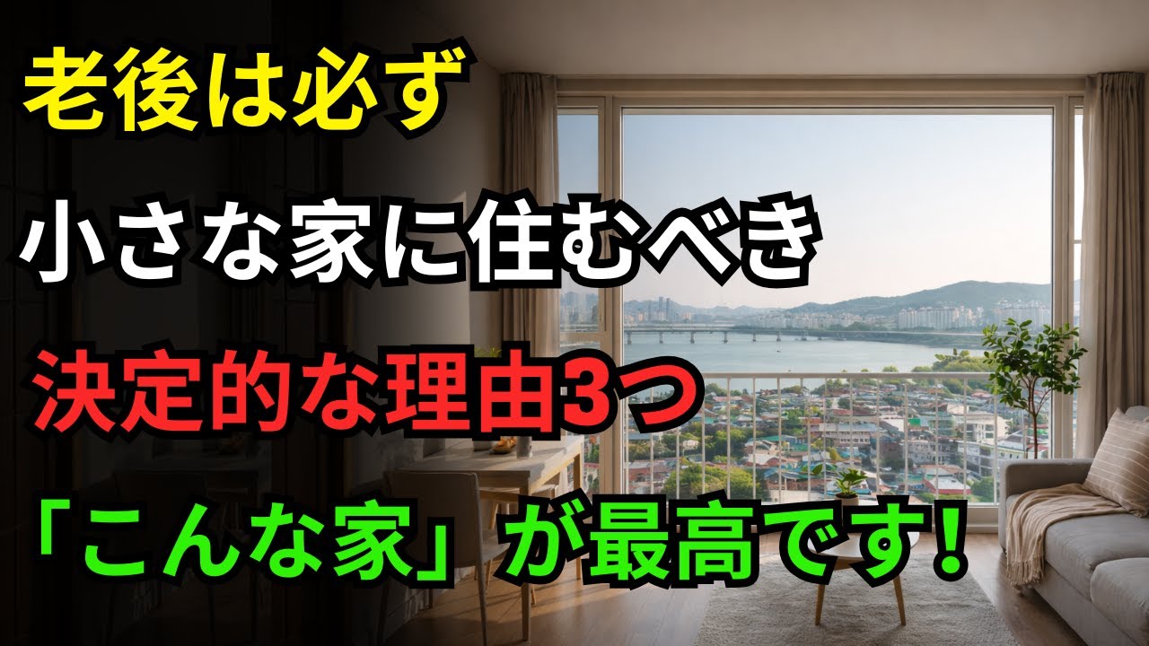 60歳以降、こんな家に住むと100％後悔します｜年を取って住みやすい場所1位の秘密