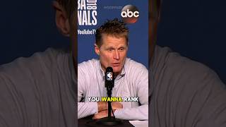 Steve Kerr's Shocking LeBron vs Michael Jordan Comparison! #shorts