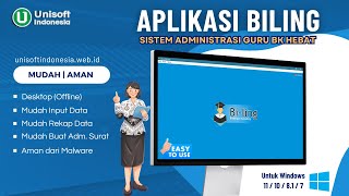 Aplikasi Guru BK SMP/SMA - Unisoft Biling screenshot 1