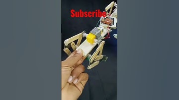DIY DC motor projects Idea || Homemade walking Robot @HackerJP