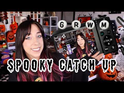 I Missed This Part of YouTube | Spooky GRWM & Life Updates 🎃