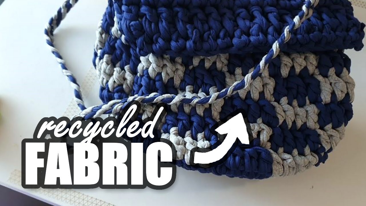 Crochet bag: Next time I'll use a pattern XD - YouTube