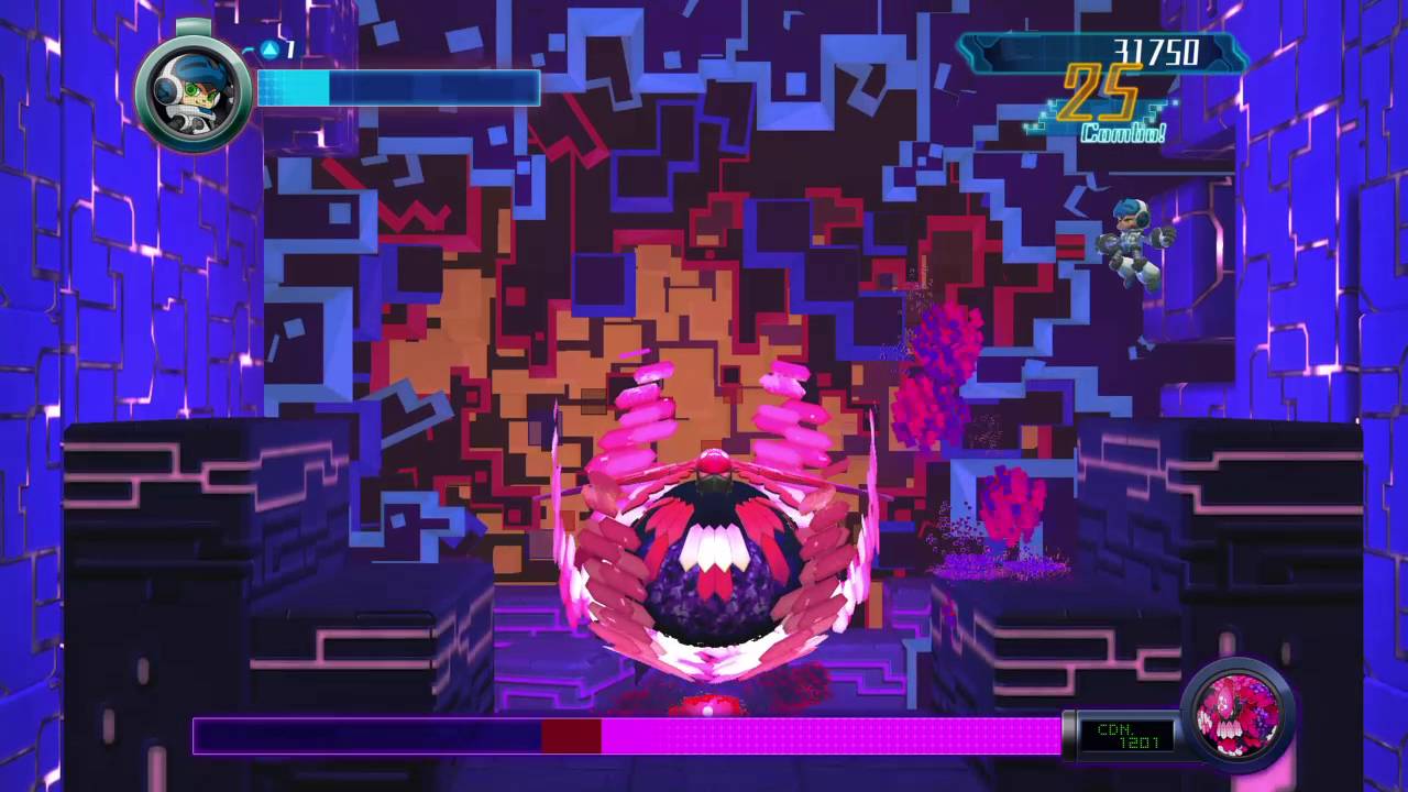 Mighty No. 9 Final Boss (Hard Mode)