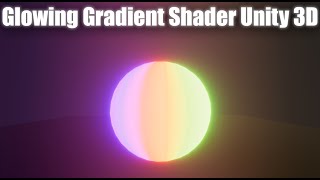 Unity Tutorial | Glowing Texture With Shader graph HDRP