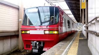 名鉄1806F(リニュパノ増･試運転) K1585ﾚ 本宿駅発車