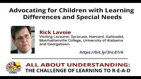 Rick Lavoie - Advocating for Children with Learnin...