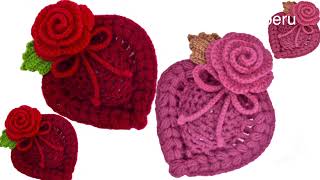 Super Bonitos son Estos Corazones Aromaterapia a Crochet