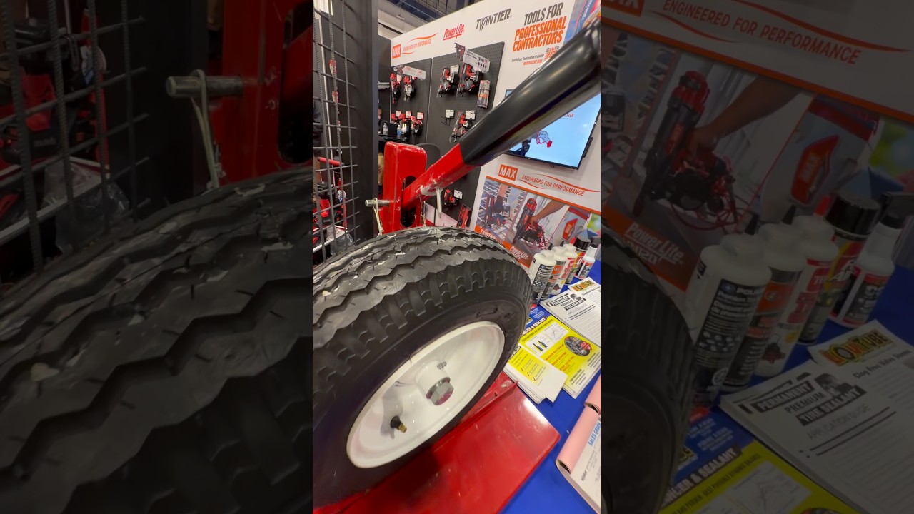 That went bad fast. But got fixed, even faster. ￼#diy #tires #emergency #repair #shorts