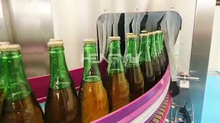 Factory Price Automatic  Soda Water Filling Machine Carbonated Drinks glass Bottle Filling Line screenshot 3