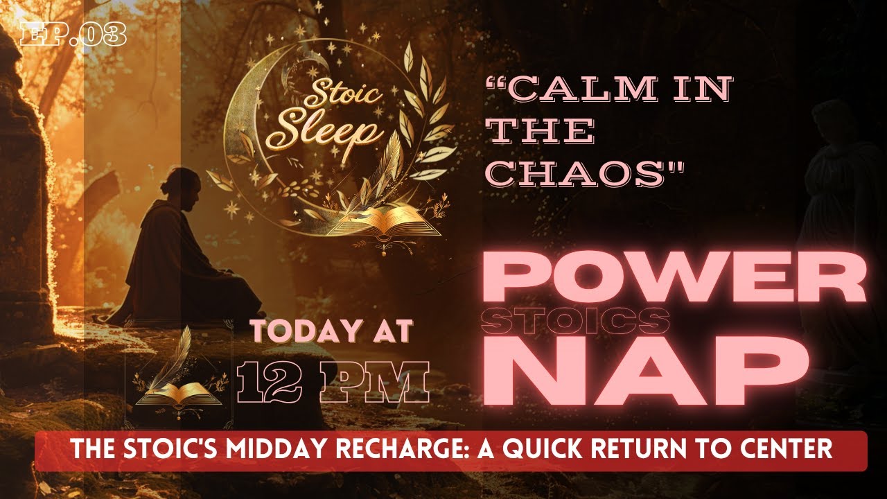 The Stoic's Midday Recharge: A Quick Return to Center | Guided Power-Nap