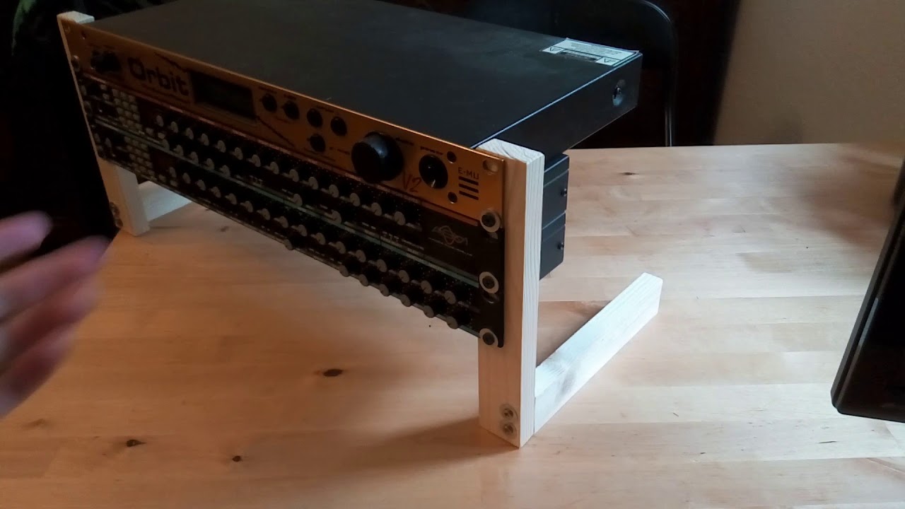 Build A Mega Cheap 19 Rack Frame Mount Youtube