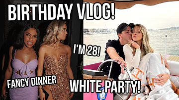 My birthday vlog! I'm 28! White party, Duffy boat!