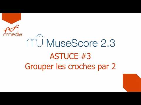Musescore Tutorial: Grouping/Ungrouping Eighth Notes by 2