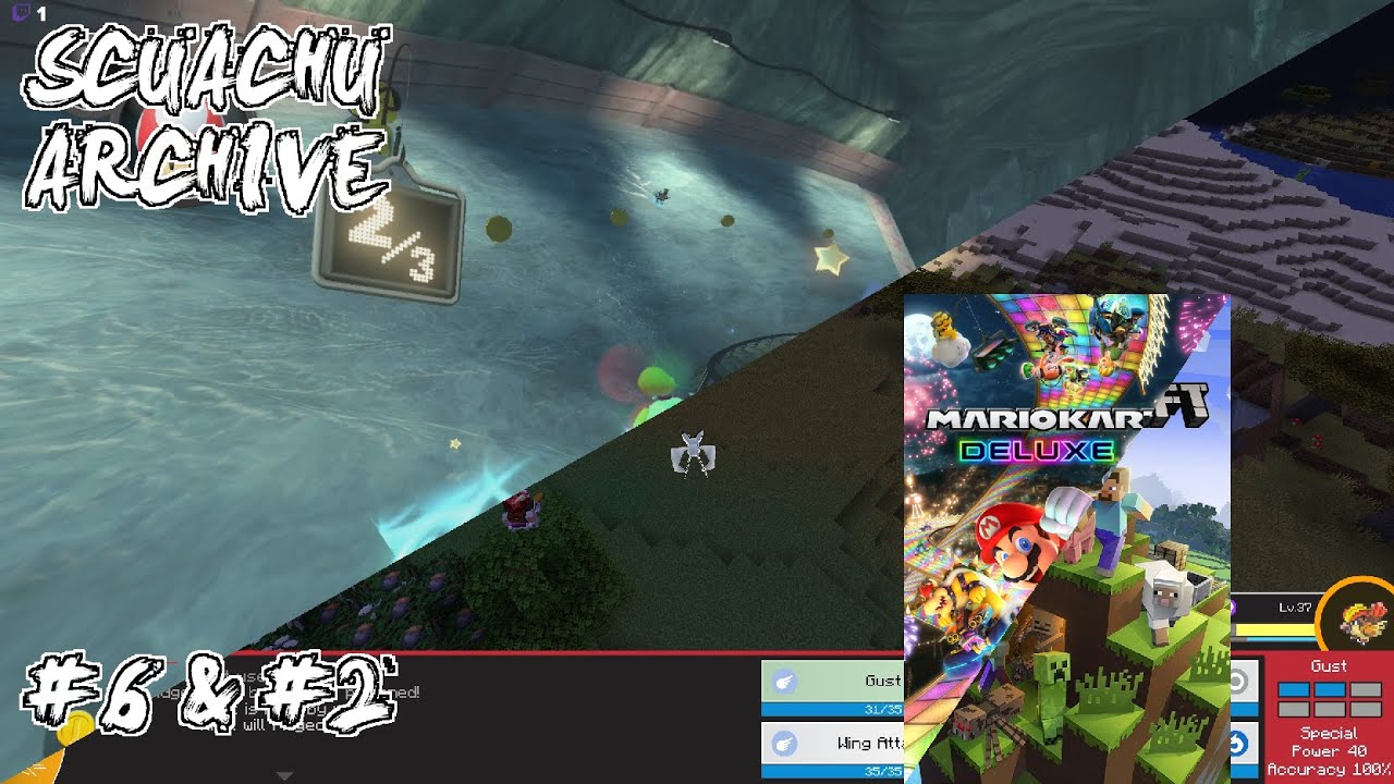 Scuachu Archive: Mario Kart 8 Deluxe [6] & Minecraft [2]